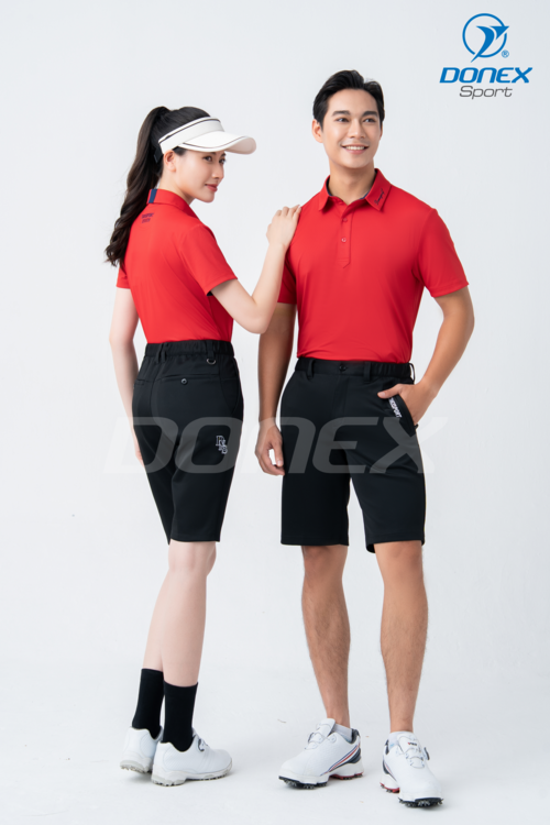 Áo thể thao nam MC-9146 Đỏ phối navy